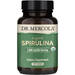 Dr. Mercola Organic Spirulina, 120 tablets, front of bottle