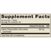 Dr. Mercola Organic Stinging Nettle 500 mg 60 tablets supplement facts label