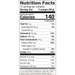 Dr. Mercola Pure Power Organic Whey Protein Vanilla 585 g nutrition facts label
