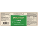 Dr. Mercola SpiruGreen for Cats & Dogs 180 tablets supplement facts label