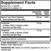 Dr. Mercola Vitamin E 134 mg 30 capsules supplement facts panel, close-up