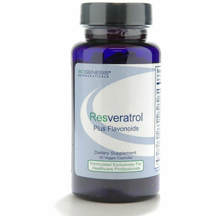 BioGenesis, Resveratrol Plus Flavonoids 90 vcaps