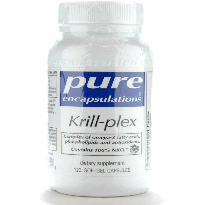 Pure Encapsulations, Krill-plex 500 mg 120 gels