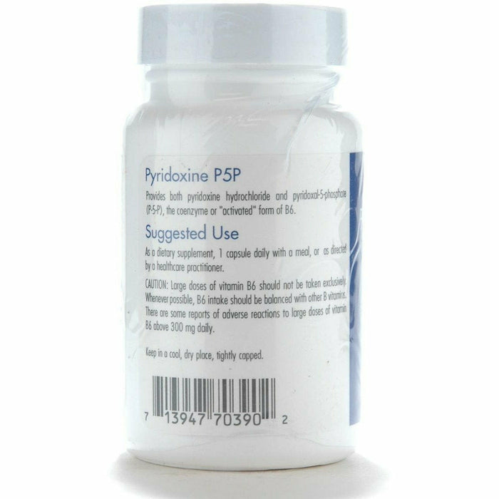 Allergy Research Group, Pyridoxine P5P 60 cap 275 mg