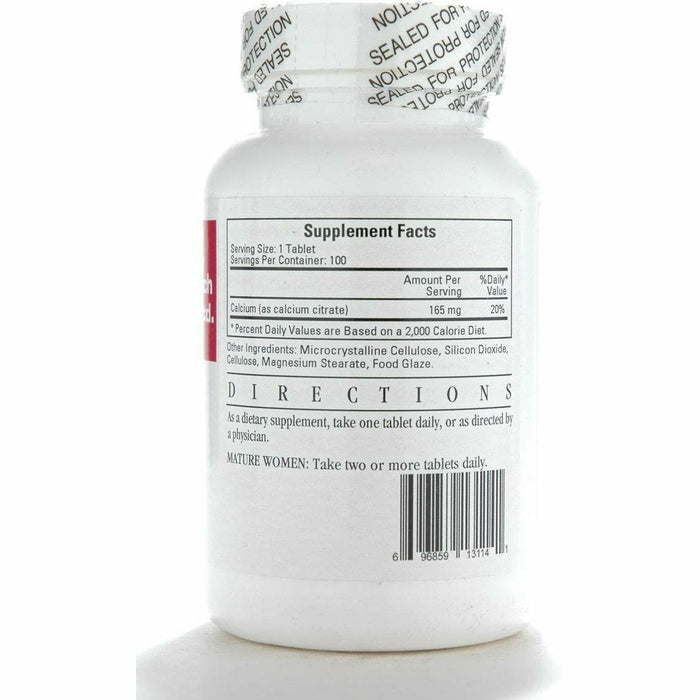 Ecological Formulas, Calcium Citrate 165 mg 100 tabs