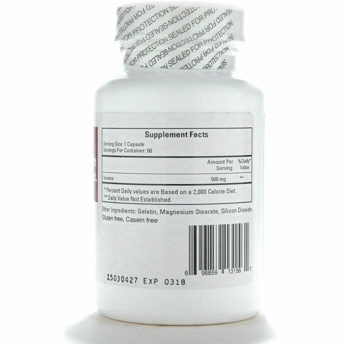 Ecological Formulas, Inosine 500 mg 60 caps