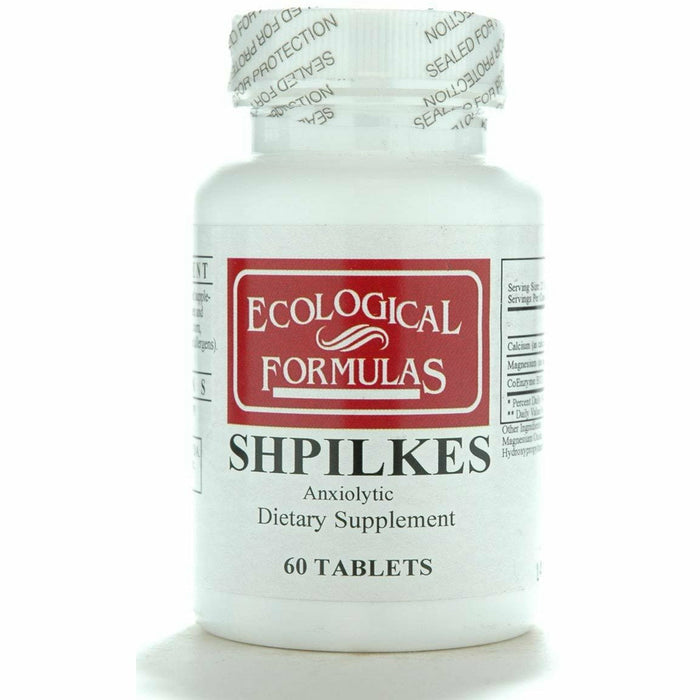 Ecological Formulas, Shpilkes C/M Taurate 60 tabs