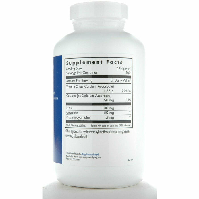 Esterol 200 vcaps by Allergy Research Group Supplement Facts