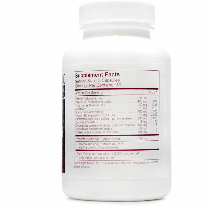 Dynamic Nutritional Associates Drena-Plus 90 capsules supplement facts label