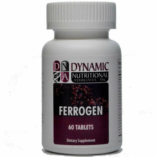 Dynamic Nutritional Associates Ferrogen, 60 tablets, front of bottle