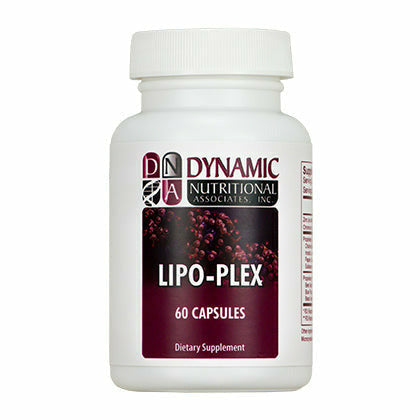 Dynamic Nutritional Associates Lipo-Plex, 60 capsules, front of bottle