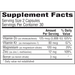 D3Plus by Bio-Tech Supplement Facts Label