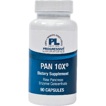 Pan 10X 90 caps by Progressive Labs