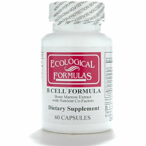 Ecological Formulas B Cell Formula, 60 capsules, front of bottle