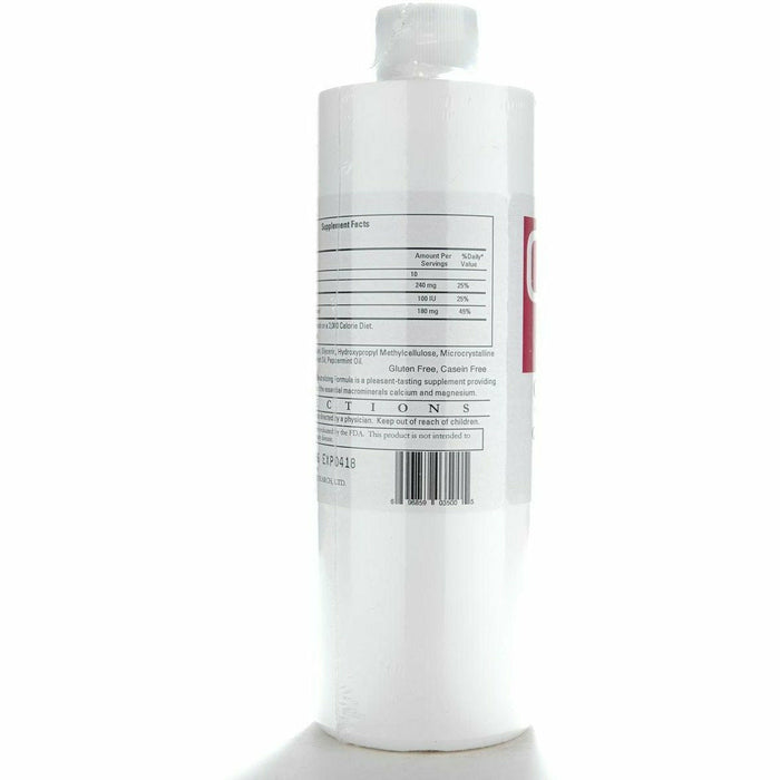 Ecological Formulas Calcium Magnesium 12 oz suggested use label
