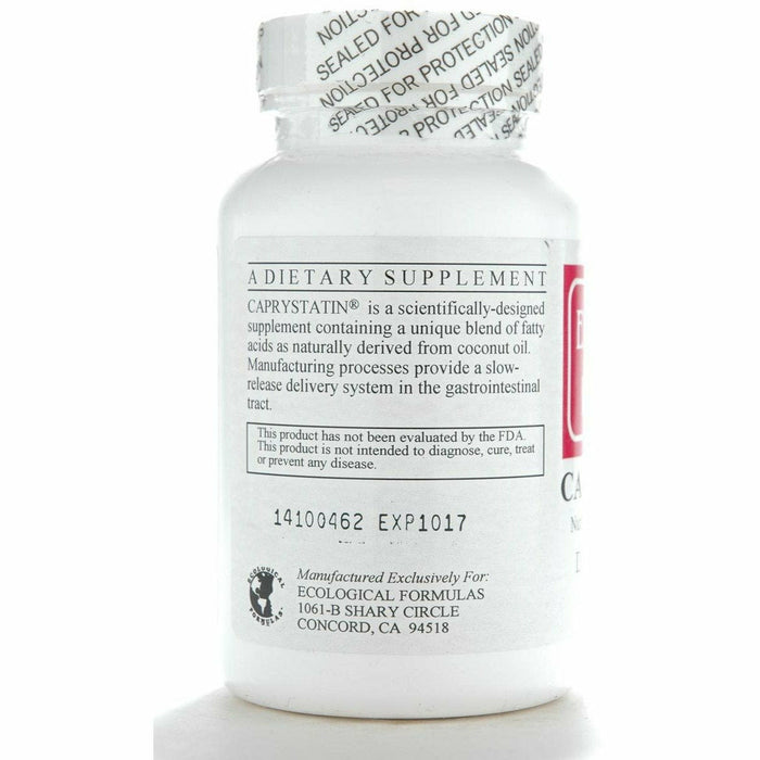Ecological Formulas Caprystatin 90 tablets suggested use label