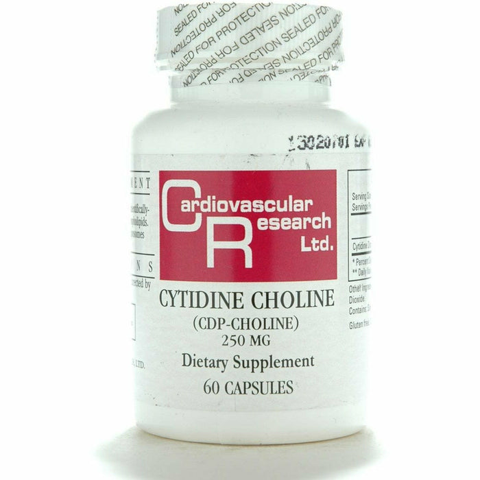 Ecological Formulas Cytidine Choline 250 mg, 60 capsules, front of bottle