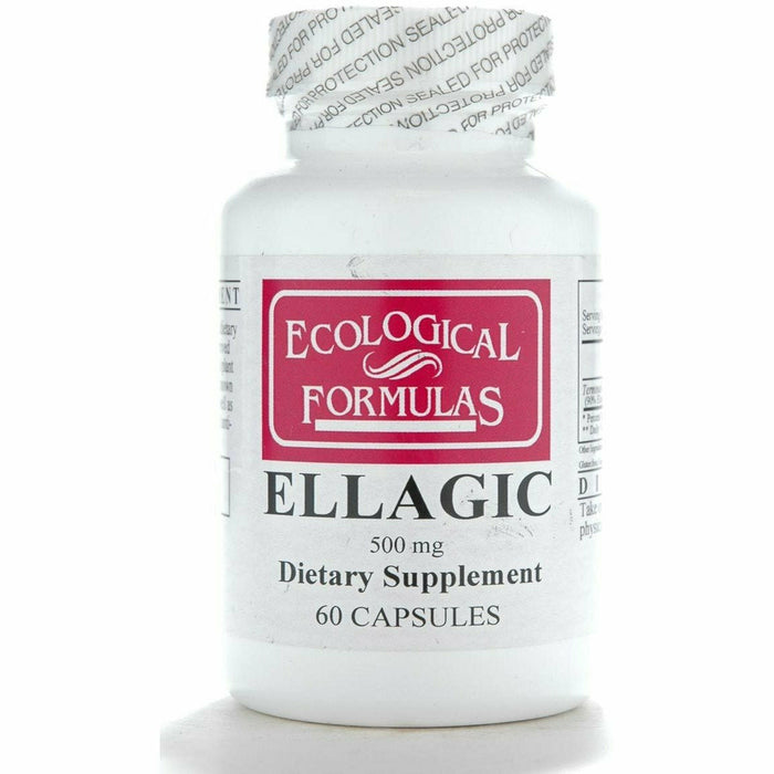 Ecological Formulas Ellagic 500 mg, 60 capsules, front of bottle