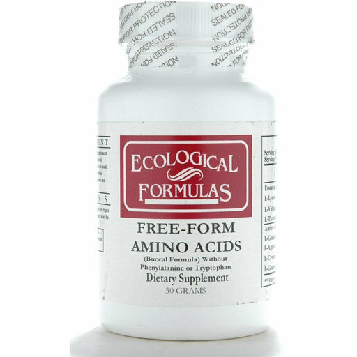 Ecological Formulas Free-Form Amino Acids, 50 g, front of bottle
