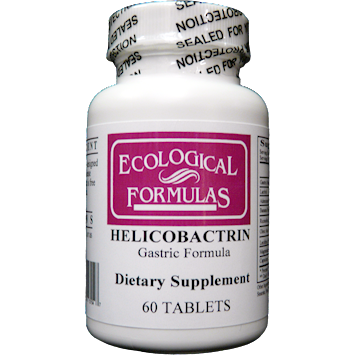 Ecological Formulas Helicobactrin, 60 tablets, front of bottle