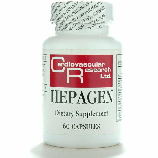 Ecological Formulas Hepagen, 60 capsules, front of bottle