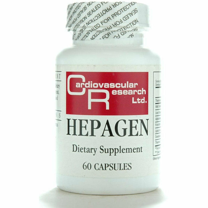 Ecological Formulas Hepagen, 60 capsules, front of bottle