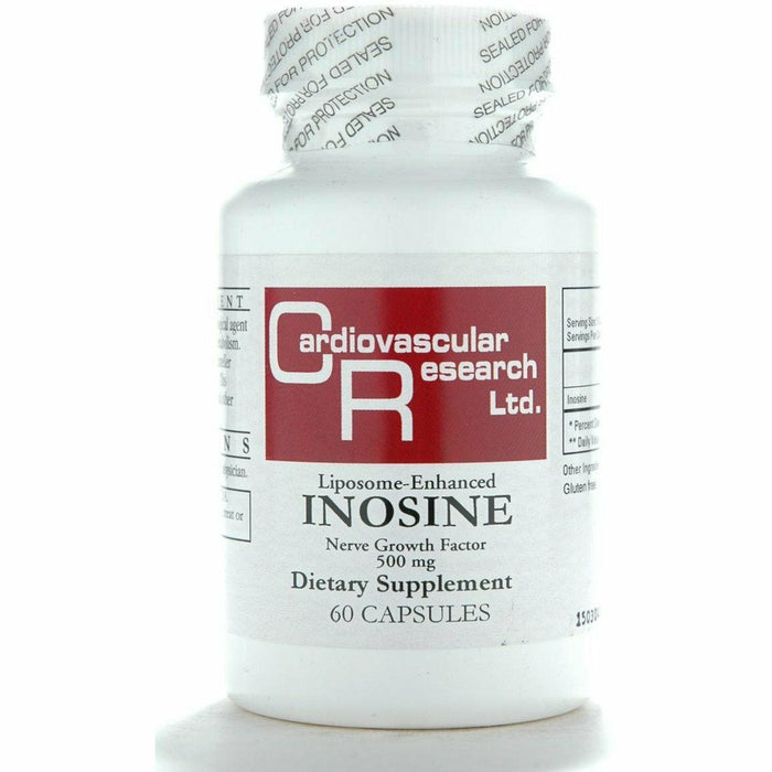 Ecological Formulas Inosine 500 mg, 60 capsules, front of bottle