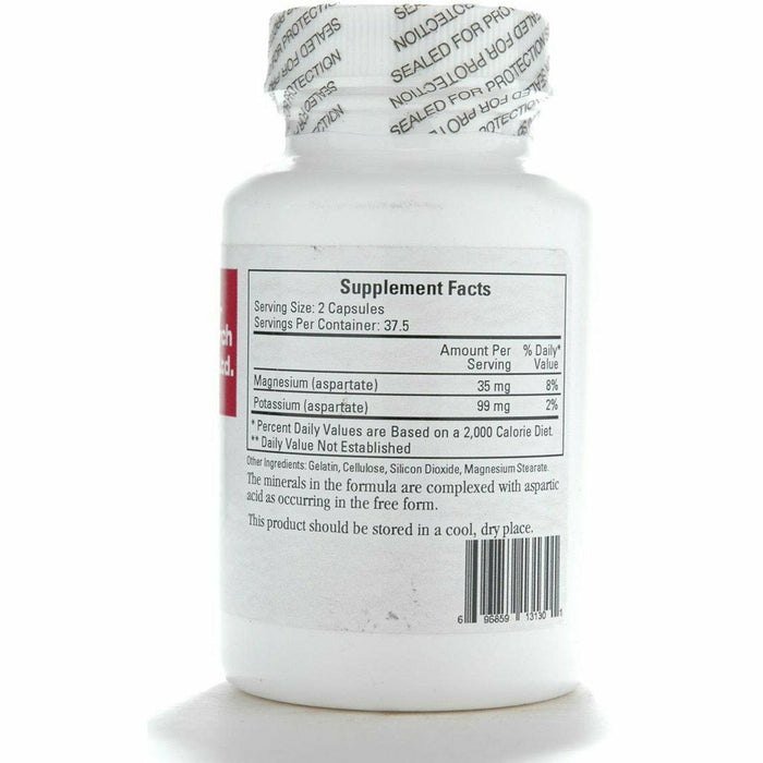 Ecological Formulas Isotonic Mineral Formula 75 capsules supplement facts label