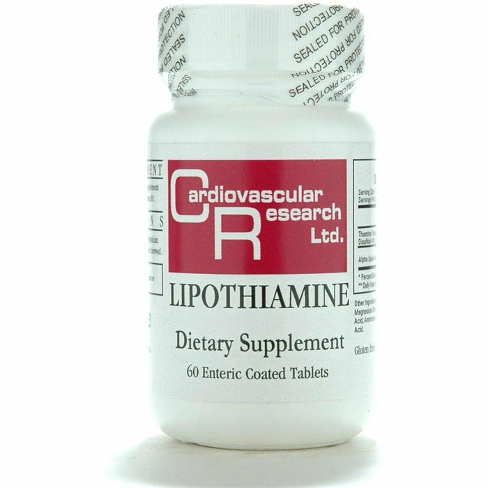Ecological Formulas Lipothiamine, 60 tablets, front of bottle