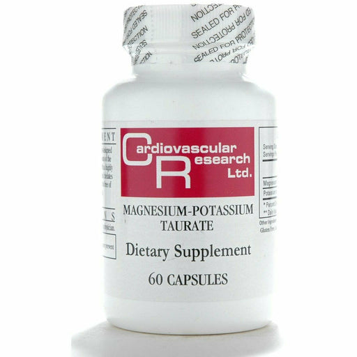 Ecological Formulas Magnesium-Potassium Taurate, 60 capsules, front of bottle