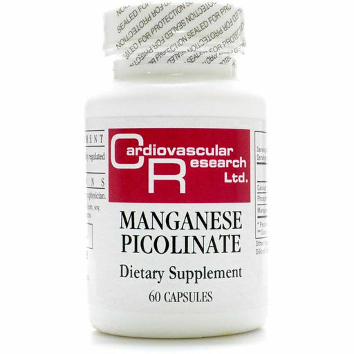 Ecological Formulas Manganese Picolinate 20 mg, 60 capsules, front of bottle