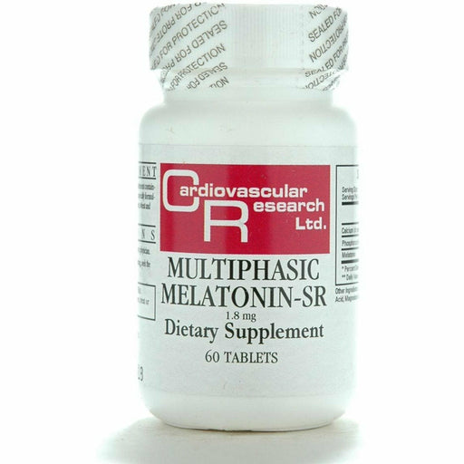 Ecological Formulas Multiphasic Melatonin-SR 1.8 mg, 60 tablets, front of bottle