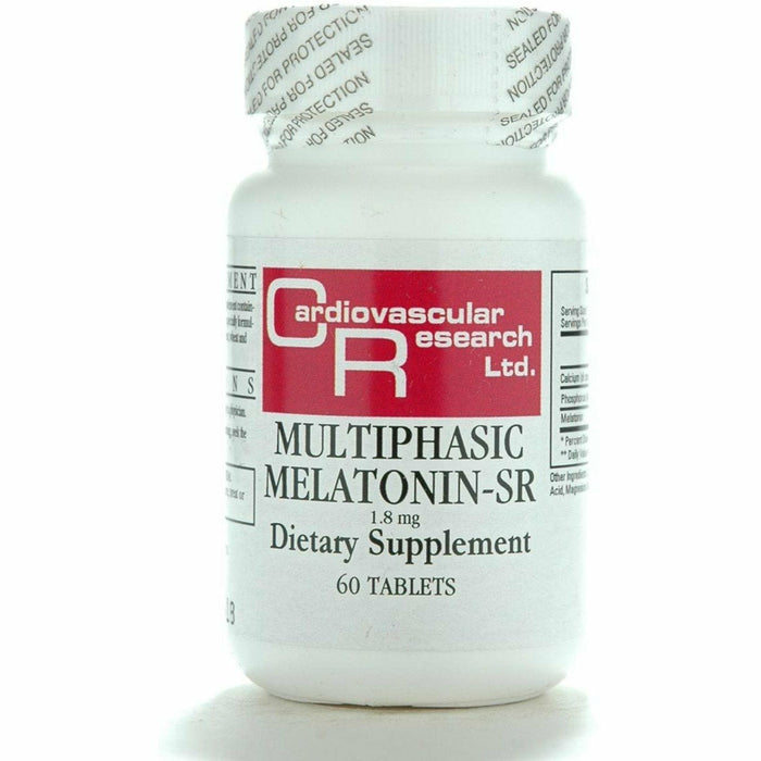 Ecological Formulas Multiphasic Melatonin-SR 1.8 mg, 60 tablets, front of bottle