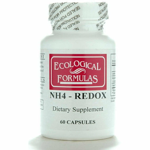 Ecological Formulas NH4-Redox, 60 capsules, front of bottle