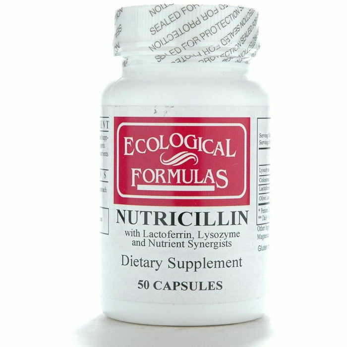 Ecological Formulas Nutricillin, 50 capsules, front of bottle