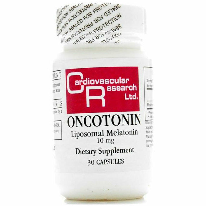 Ecological Formulas Oncotonin Melatonin 10 mg, 30 capsules, front of bottle