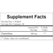 Ecological Formulas Pantethine-300 60 softgels supplement facts label