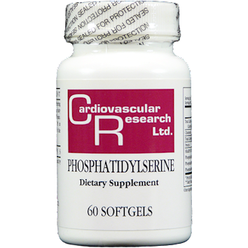 Ecological Formulas Phosphatidylserine, 60 softgels, front of bottle