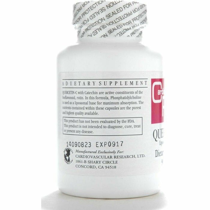 Ecological Formulas Quercetin-C 90 capsules suggested use label
