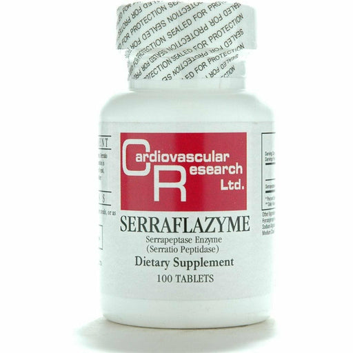 Ecological Formulas Serraflazyme, 100 tablets, front of bottle