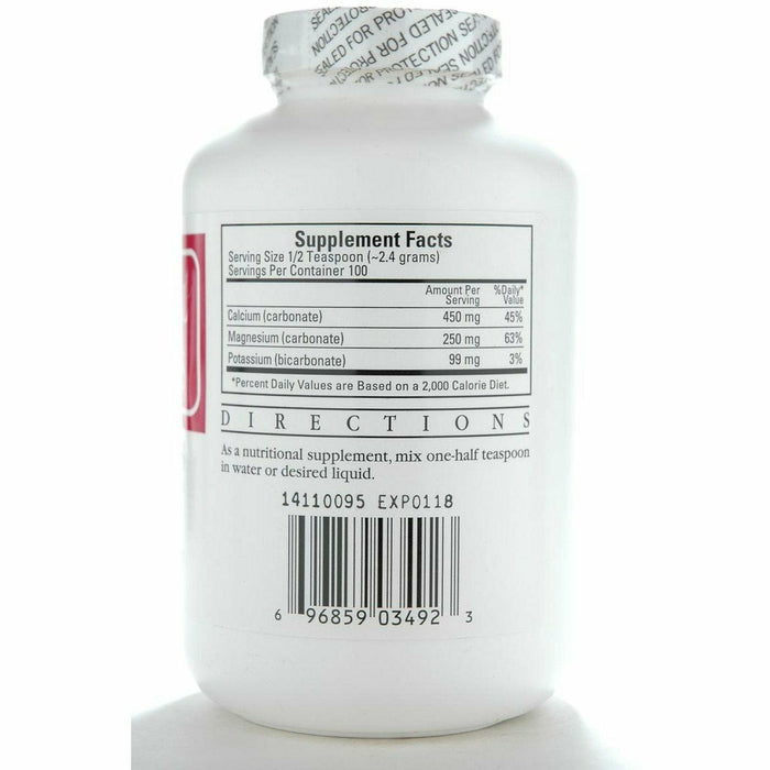 Ecological Formulas Tri-Salts 200 g supplement facts label