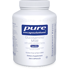 Pure Encapsulations, Glucosamine MSM w/Joint Comfort 360 capsules