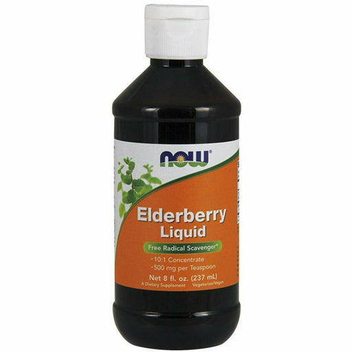 NOW, Elderberry Liquid 8 fl oz