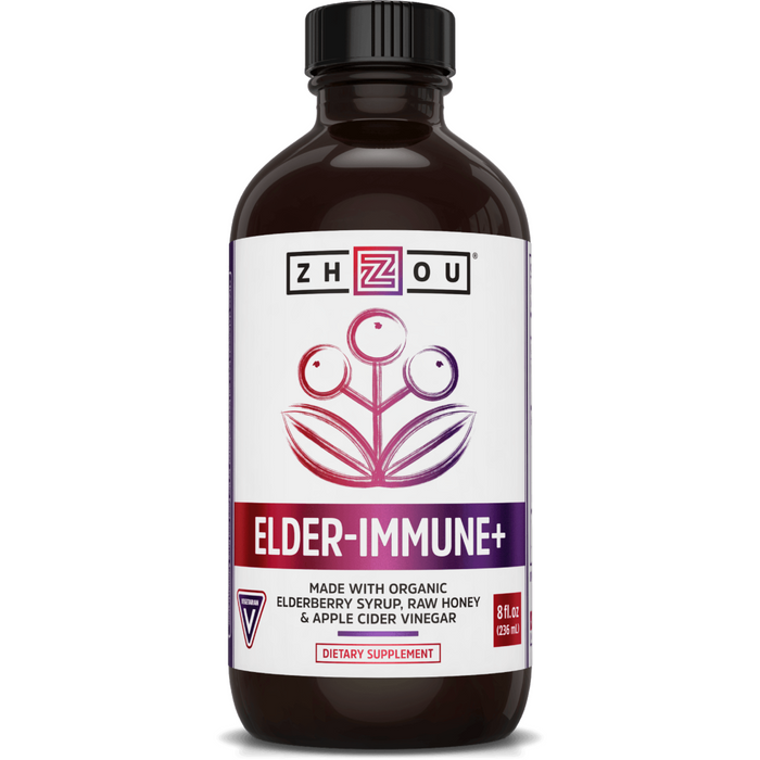 ZHOU Nutrition, Elderberry Syrup 8 Fl Oz