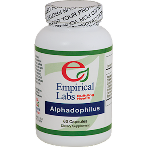 Empirical Labs Alphadophilus, 60 capsules, front of bottle