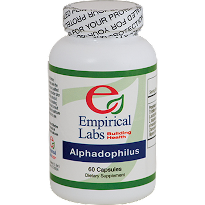Empirical Labs Alphadophilus, 60 capsules, front of bottle