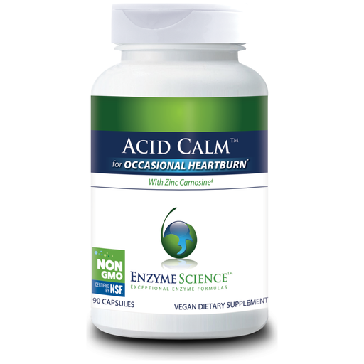 Enzyme Science Acid Calm, 90 capsules, front of bottle