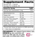 Enzyme Science Acid Calm 90 capsules supplement facts label