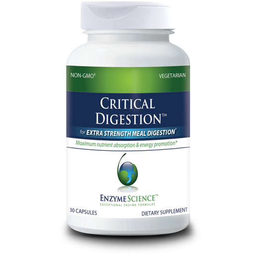 Enzyme Science Critical Digestion, 30 capsules, front of bottle