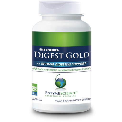 Enzyme Science Digest Gold, 90 veg capsules, front of bottle